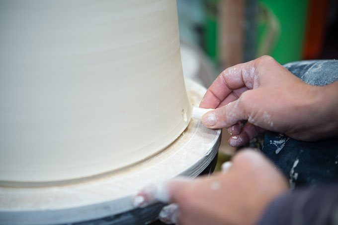 Tanya Gomez in her studio 2016